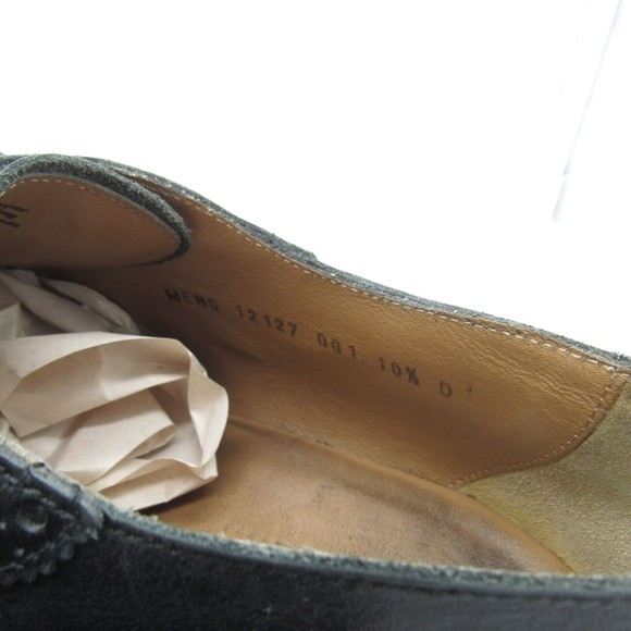 Florsheim Mens Size 10.5 D Sabato 12127 Black Leather Wingtip Monk Strap Shoes main image 10